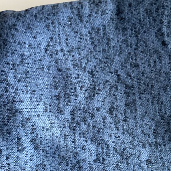 1 Big Piece of Blue Thin Fleece Knit Material Stretchy Fabric Sewing Crafts - Picture 2 of 3